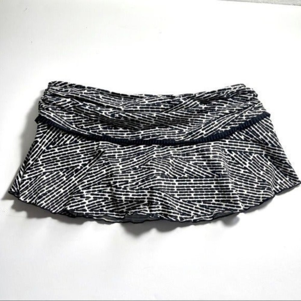 Kenneth Cole Skirted Hipster Bikini S